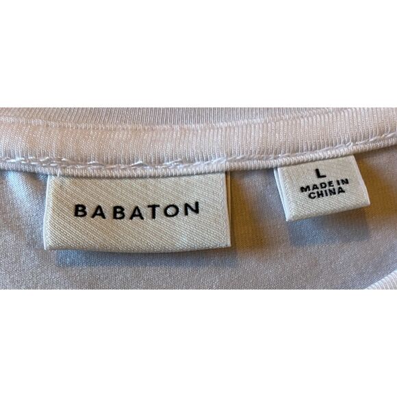 Aritizia Babaton White Shirt - Size Large - Picture 3 of 5